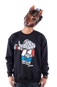 Image of Party Elephante Crew Black