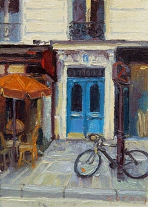 Image of 9. Blue Doors and a Bicycle