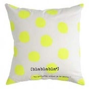 Image of Housse de coussin Blabla yellow