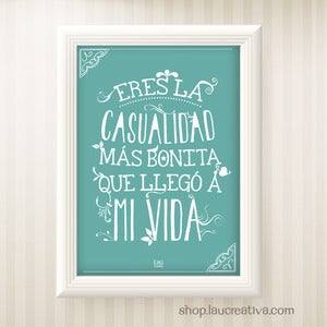 Image of Lámina ·Casualidad·