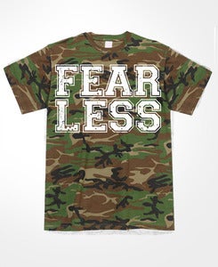Image of NEW - Fearless T-Shirt (Camo) - Limited Edition