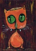 Image of Kevin Seconds 5x7 Digi-Print 'Ribaldi The Cat'