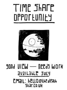 Image of DeathStar A3 Digital Print