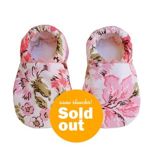 Image of "Sally Draper" baby booties