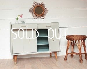 Image of Commode années 50/60 à portes pliantes