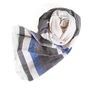 Image of Navy/Black Denim Wrap