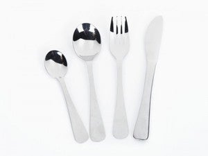 Image of NEW! Stainless Steel Children's Cutlery Set