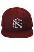 Image of The Family "crest" Snapback (maroon)