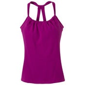 Image of prAna Quinn Chakara Yoga Top in Berry 