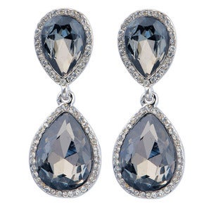 Image of Vintage Crystal Earrings