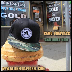 Image of AIN camo snapback