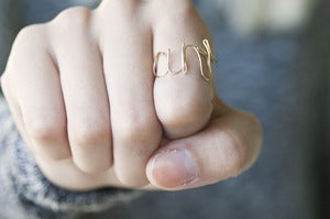 Image of Cunt Wired Ring