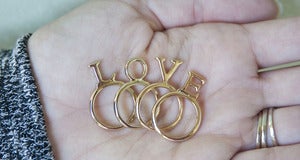 Image of LOVE Ring Set
