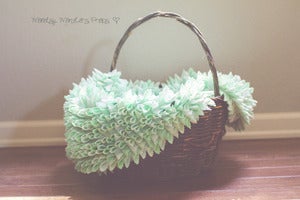 Image of Marvelous Mint "Texture Mania" Basket Stuffer or Baby Mat
