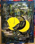 Image of "Bee at Niagara Falls" art piece.