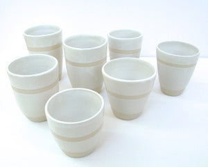 Image of Whisper Stripe Cups