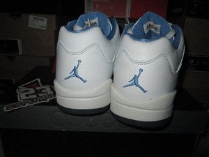 Image of Air Jordan V (5) Retro Low WMNS "University Blue"
