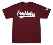 Image of Script Logo Tee - Maroon