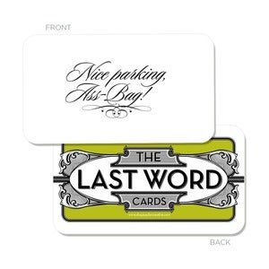 Image of LAST WORD CARDS -  Nice Parking (pack of 24)