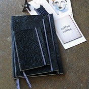 Image of embossed notebooks