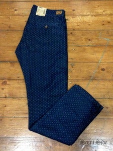 Image of Edwin - 55 Chino Vajira Dot Cotton Denim 6.8oz.