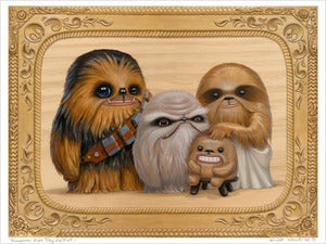 Image of "Kaapauku Life Day Portrait" giclee print
