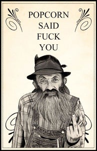 Image of Popcorn Sutton (11x17 poster)