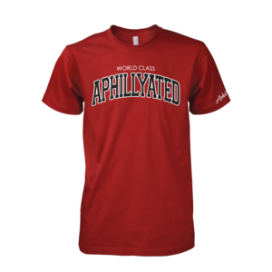 Image of World Class Aphillyated Arch Tee (Cardinal)