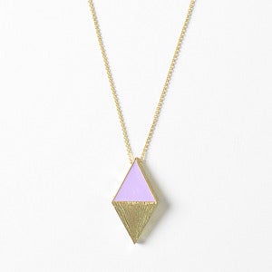 Image of Lavender Diamond Pendant