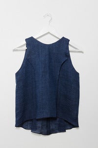 Image of Linen top - Pellavatoppi