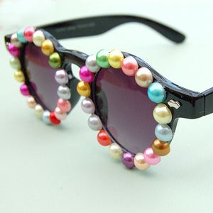 Image of Multi Pearly Customised Sunglasses