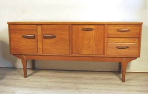 Image of ENFILADE SCANDINAVE EN TECK ANNÉES 60 - REF.1279