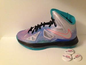 Image of Nike Lebron 10 "Pure Platinum" 