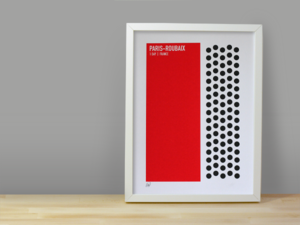 Image of PARIS-ROUBAIX SCREENPRINT
