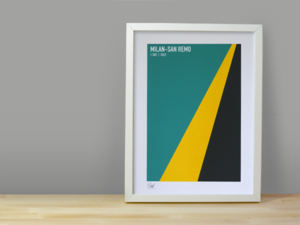 Image of MILAN SAN-REMO SCREENPRINT