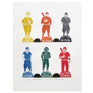 Image of Baseball Uniforms - Colors