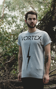 Image of Vortex Bolt Tee (new) Grey