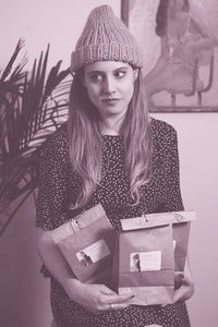 Image of DIY jarvis toque knitting kit w/ silk + alpaca + merino wool