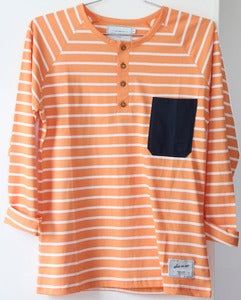 Image of SEN NO SEN marinière manches longues orange summer