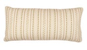 Image of Scalamandre Collection- Senwick Green & Tan Bolster