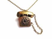 Image of Pick Up The Phone Necklace!