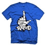 Image of 1 Finger 'L' Raised in KY Blue