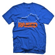 Image of LIMITED EDITION KY Raised in KY Blue, White & Orange 
