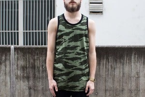 Image of Stussy - Jungle Tank Top (olive)