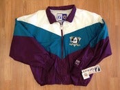Image of Vintage Deadtock Anaheim Ducks Logo 7 Windbreaker Jacket