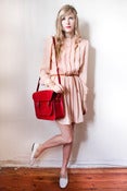 Image of peach milkshake dress