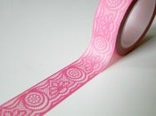 Image of Washi tape "Pink lace"