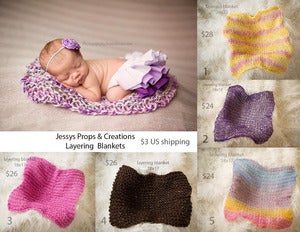 Image of Ready to ship - Layering Blankets by MR