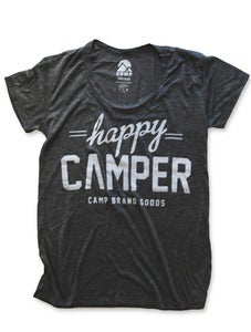 Image of HAPPY CAMPER LOOSE T | ASH HEATHER