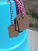 Image of Blank Tags W/ Bakers Twine - Set of Twenty-Five (25)